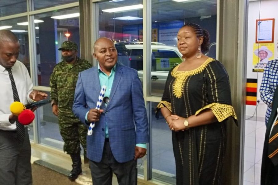 Rwenzururu King flies for specialized medication